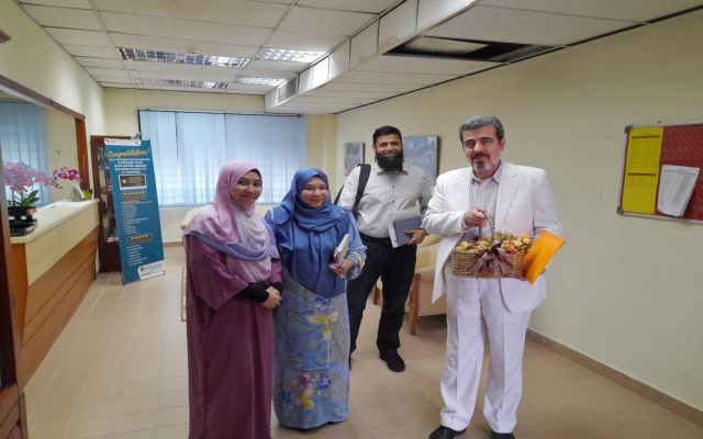 دیدار رئیس پژوهشکده بیمه با معاون دانشکده اقتصاد و مدیریت دانشگاه بین‌المللی اسلامی مالزی