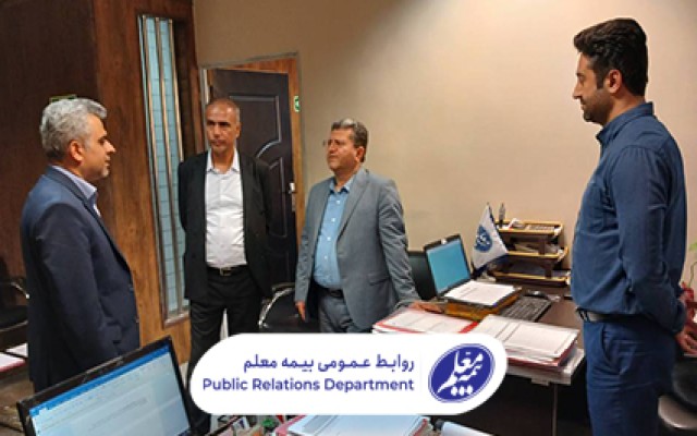 بازدید مدیرعامل بیمه معلم از مجتمع استان فارس