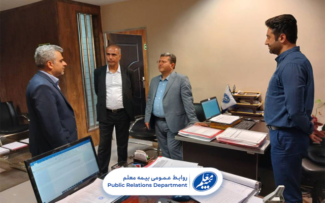 بازدید مدیرعامل بیمه معلم از مجتمع استان فارس