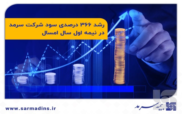رشد ۳۶۶ درصدی سود شرکت سرمد در نیمه اول امسال