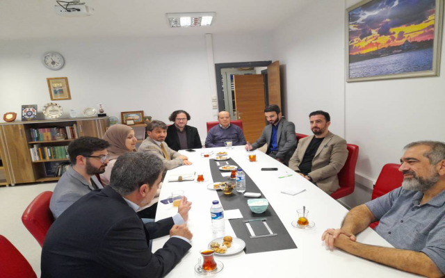 دیدار رئیس پژهشکده بیمه با رئیس، معاون و مدیران ارشد مؤسسه اقتصاد و مالی اسلامی دانشگاه مرمره ترکیه