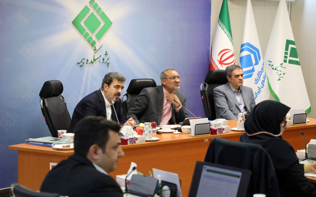 برگزاری جلسه هیات امنای پژوهشکده بیمه با حضور رئیس کل بیمه مرکزی جمهوری اسلامی ایران