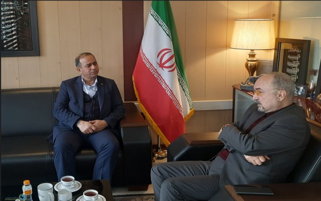 دیدار دبیرکل سندیکای بیمه گران ایران با دبیرکل کمیته ایرانی اتاق بازرگانی بین المللی (ICC)