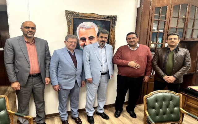 دیدار رییس پژوهشکده بیمه با مدیرعامل شرکت بیمه اتکایی امین